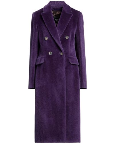 BRERAS Milano Teddy Coat - Purple