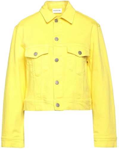 P.A.R.O.S.H. Denim Outerwear - Yellow