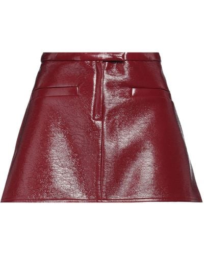 Courreges Mini Skirt - Red
