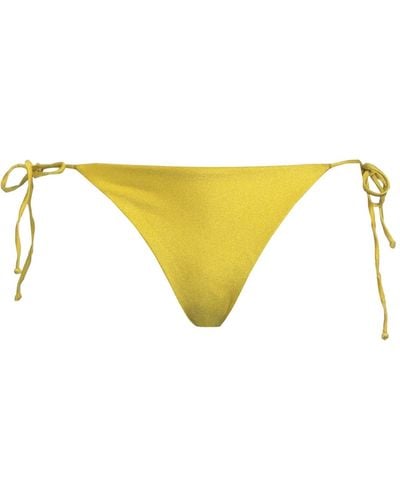 Ermanno Scervino Bikini Bottoms & Swim Briefs - Yellow