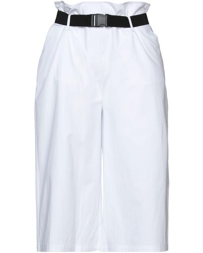 WEILI ZHENG Cropped Trousers - White