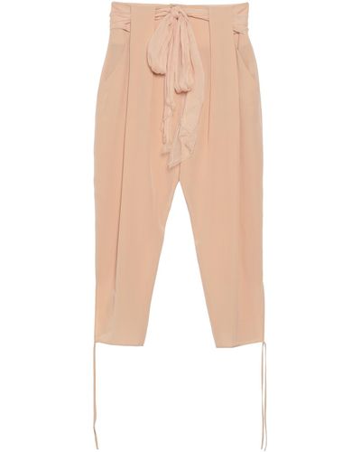 Cruciani Cropped Trousers - Natural