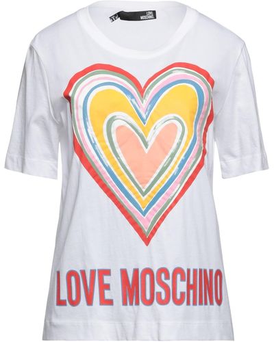 Tee shirt love moschino femme hot sale