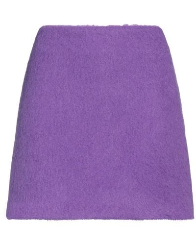 MSGM Mini Skirt - Purple