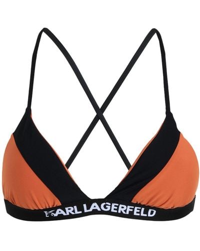 Karl Lagerfeld Bikini-Oberteil - Schwarz
