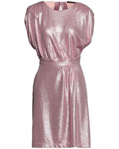 Annarita N. Mini Dress Polyamide, Elastane, Metallic Fiber - Purple
