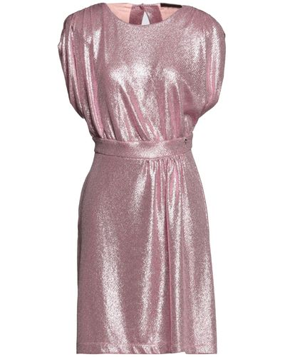Annarita N. Mini Dress Polyamide, Elastane, Metallic Fiber - Purple
