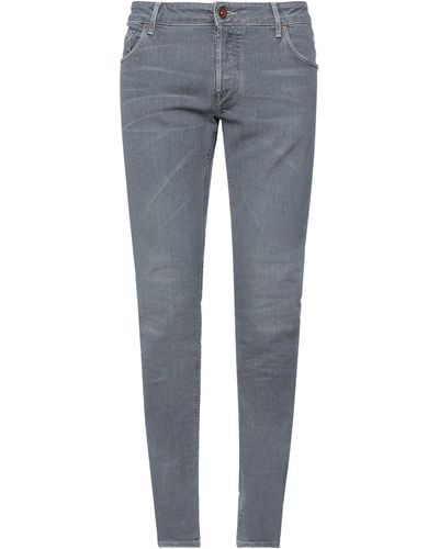 Hand Picked Denim Trousers - Grey