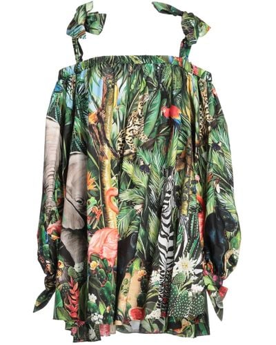 Dolce & Gabbana Robe courte - Vert