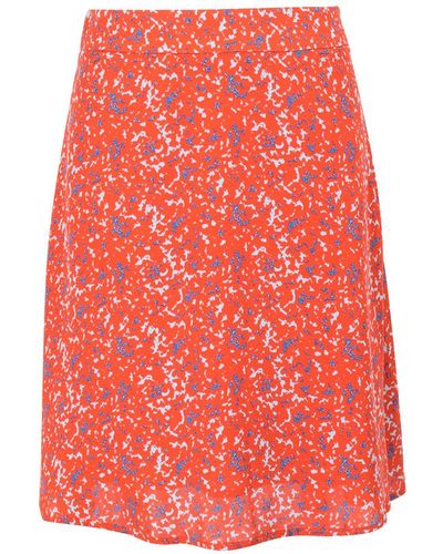 2nd Day Midi Skirt - Orange