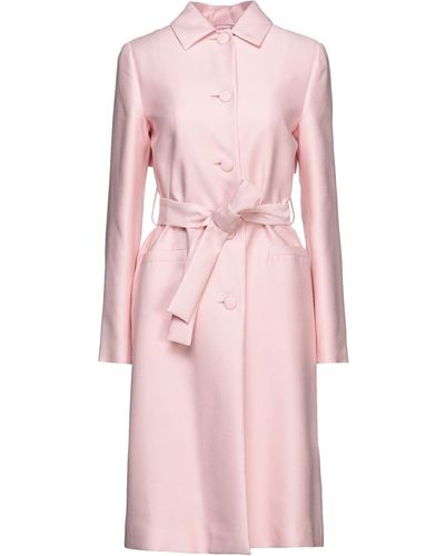 be Blumarine Overcoat & Trench Coat - Pink