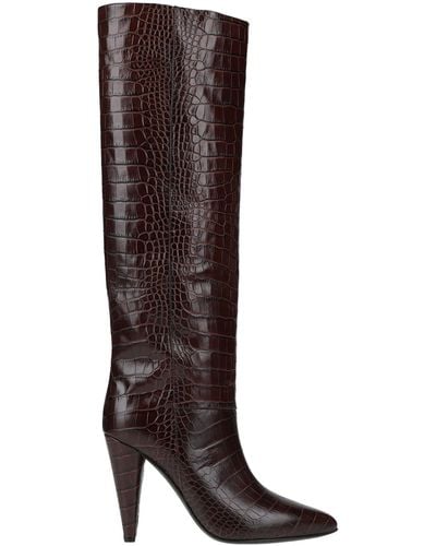 Erika Cavallini Semi Couture Knee Boots - Brown