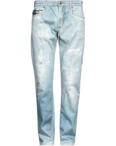 Versace Jeans Couture Pantalon - Bleu