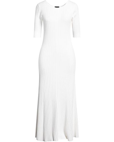 Roberto Collina Midi-Kleid - Weiß