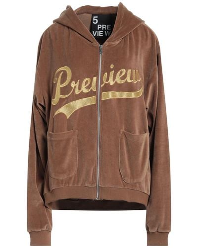 5preview Camel Sweatshirt Cotton, Polyester - Brown