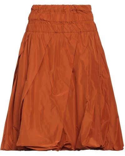 ODEEH Midi Skirt - Orange