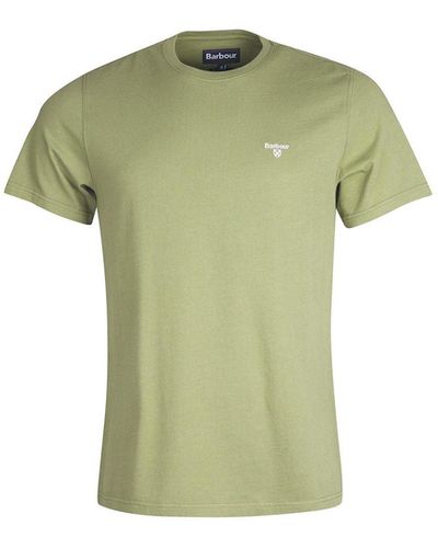 Barbour T-shirts - Grün