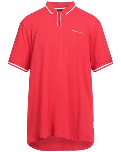 Armani Exchange Polo Shirt - Red