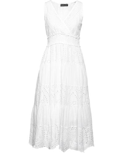 VANESSA SCOTT Midi-Kleid - Weiß