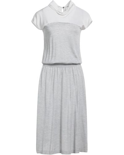 Agnona Midi-Kleid - Weiß