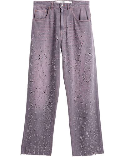 MM6 by Maison Martin Margiela Jeans - Purple