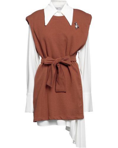 Jijil Mini Dress - Brown