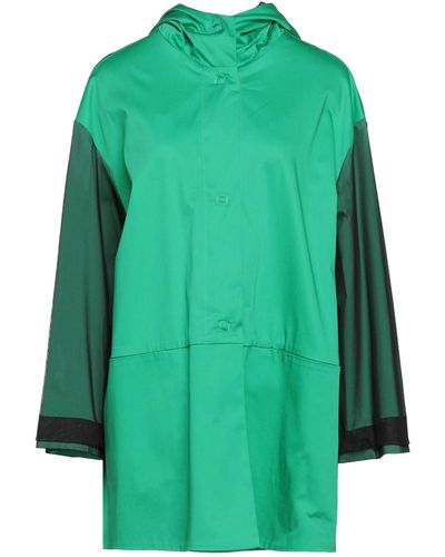 Shirtaporter Overcoat & Trench Coat - Green