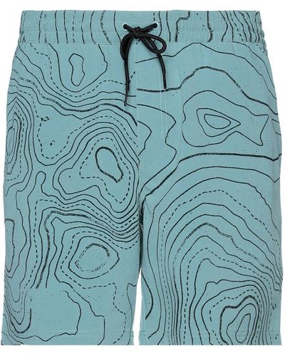 O'neill Sportswear Pastel Shorts & Bermuda Shorts Polyester, Recycled Polyester, Elastane - Blue