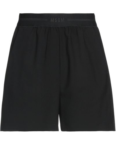 MSGM Shorts E Bermuda - Nero