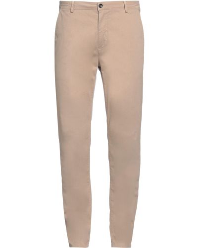 Yan Simmon Pants Cotton, Polyester, Elastane - Natural