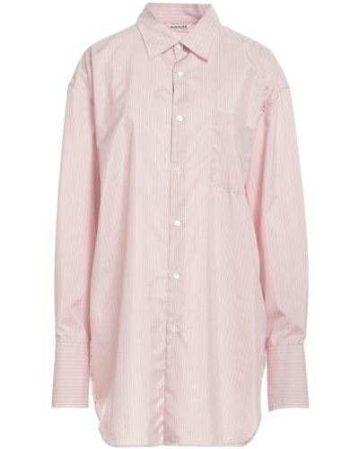 AURALEE Shirt - Pink