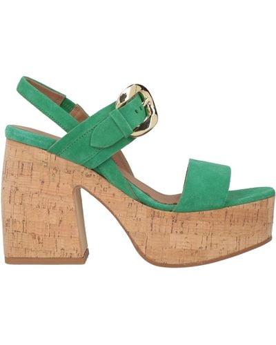 Carmens Mules & Clogs - Green