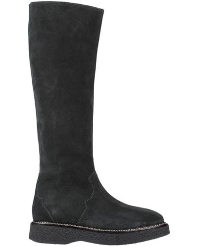 Boemos Steel Boot Soft Leather - Black
