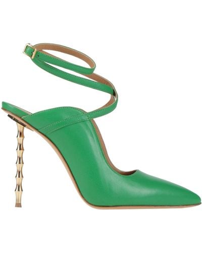 Wo Milano Court Shoes - Green