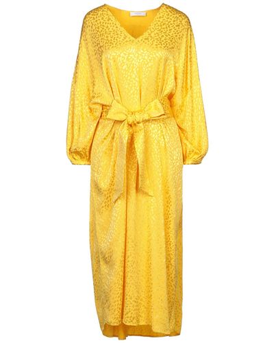 Roseanna Midi Dress - Yellow