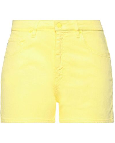 Love Moschino Denim Shorts - Yellow