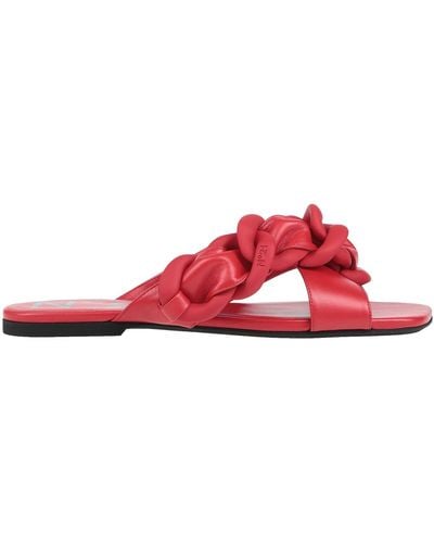 N°21 Sandals - Red