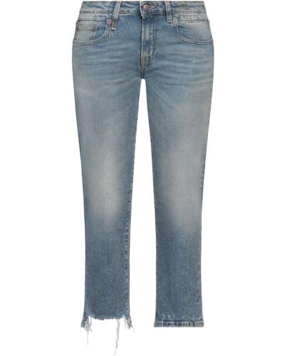 R13 Jeans Cotton, Elastane - Blue