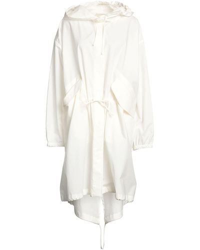 Jil Sander Overcoat & Trench Coat - White