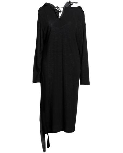 Yohji Yamamoto Vestito Midi - Nero