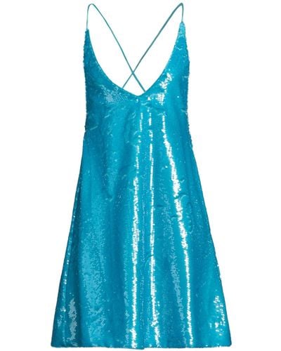 Ganni Mini Dress - Blue