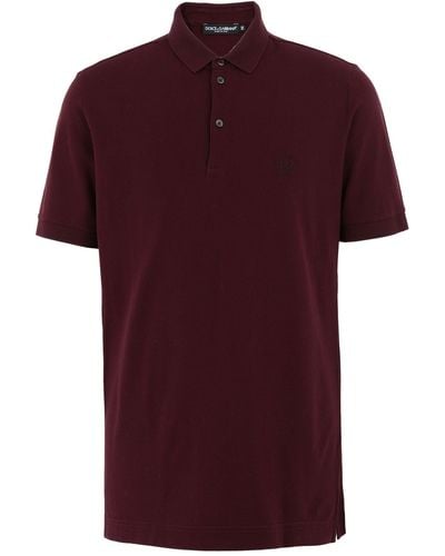 Dolce & Gabbana Polo Shirt - Red