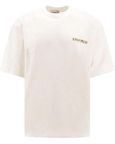 A PAPER KID Camiseta - Blanco