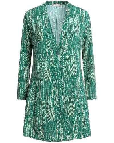 Siyu Overcoat & Trench Coat - Green