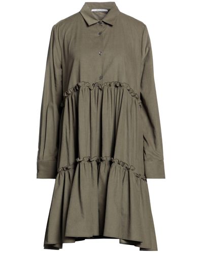 Aglini Midi Dress - Gray