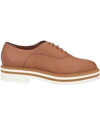 Santoni Lace-Up Shoes Leather - Brown