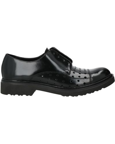 Cult Lace-Up Shoes Leather - Black