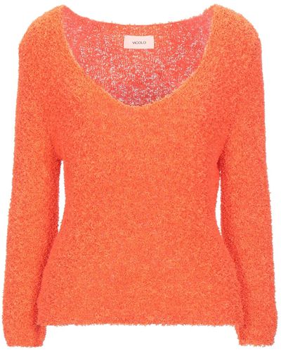 Orange ViCOLO Sweaters and knitwear for Women | Lyst