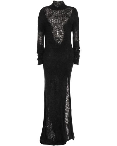 Unravel Project Long Dress - Black