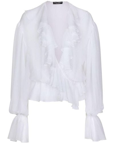 Dolce & Gabbana Bluse - Weiß